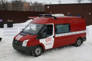 Оперативно-штабной автомобиль службы пожаротушения