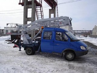 Автогидроподъемник коленчатый ПМС-212-02 на шасси ГАЗ-33023